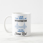 Grappige civiele techniek brug ingenieur koffiemok (Links)