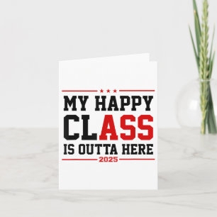 Grappige CL van 2025 Afstuderen Mijn blije CL is O Kaart