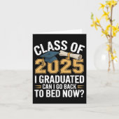 Grappige CL van 2025 Ik ben afgestudeerd Kan ik we Kaart (Gele Bloem)
