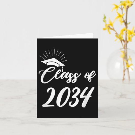 Grappige CL van 20 groeien met u 2021 2022 Afstude Kaart (Gele Bloem)