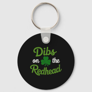 Grappige claim op de roodharige voor St. Patrick's Sleutelhanger