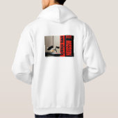 Grappige close up van 'Mission Impossible' Fubby Hoodie (Achterkant)