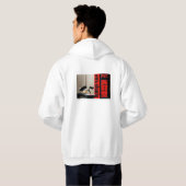 Grappige close up van 'Mission Impossible' Fubby Hoodie (Achterkant volledig)