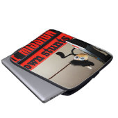 Grappige close up van 'Mission Impossible' Fubby Laptop Sleeve (Voorkant onderkant)