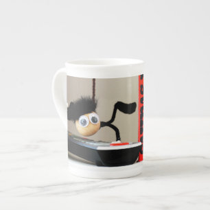 Grappige close up van 'Mission Impossible' Fubby Porselein Kop