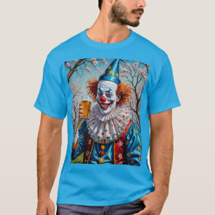 Grappige clown Drink Beer Bar T-shirt