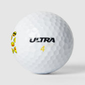 grappige clown emojis golfballen (Logo)