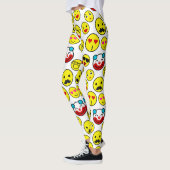grappige clown emojis leggings (Links)