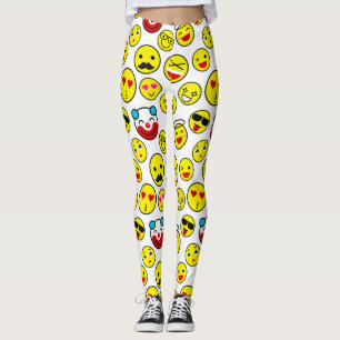grappige clown emojis leggings