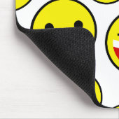 grappige clown-emoji's muismat (Hoek)