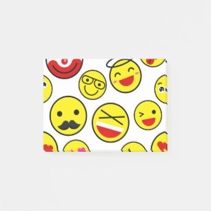 grappige clown emojis post-it® notes