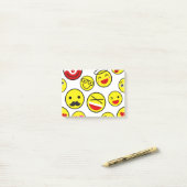 grappige clown emojis post-it® notes (Op bureau)