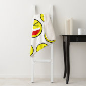 grappige clown emojis sherpa deken (In situ)