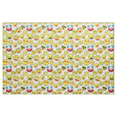 grappige clown emojis stof (Fat Quarter)