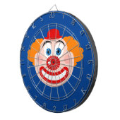 Grappige clown gezicht aangepaste kleur dart board dartbord (Voorkant Rechts)