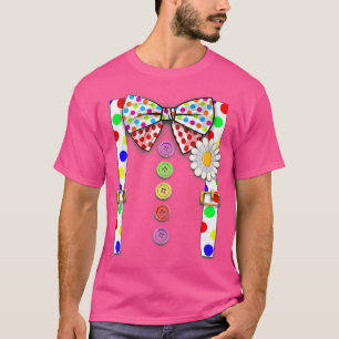 Grappige Clown Halloween Circus Rodeo T-shirt
