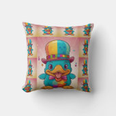 Grappige clown platypus print kussen (Voorkant)