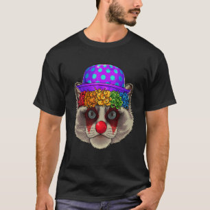 Grappige Clown Ragdoll Circus Kermis Kostuum Kat T T-shirt