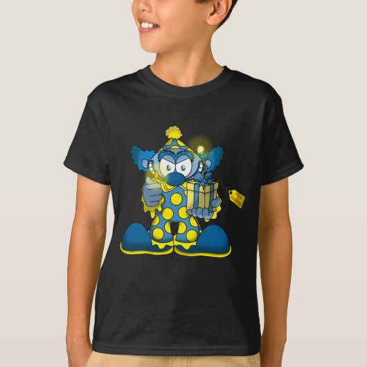 Grappige Clown T-Shirt (Voorkant)