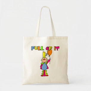 Grappige Clown T-shirts en Cadeaus Tote Bag