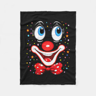 Grappige clownkostuums voor vrouwen voor kinderfee fleece deken