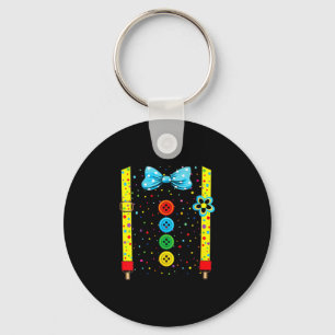 Grappige clownkostuums voor vrouwen voor kinderfee sleutelhanger