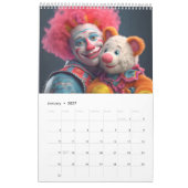 Grappige Clowns & Kleurrijke Glimlachen Kalender (Jan 2027)