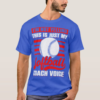 Grappige Coaching Softball Coach Gift T-shirt