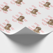 Grappige Cockapoo Anatomie - Unieke Valentijnsdag Cadeaupapier (Hoek)