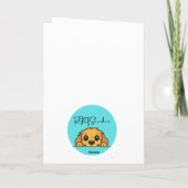 Grappige Cockapoo Anatomiekaart - Aangepaste Binne Kaart (Achterkant)