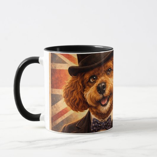 Grappige Cockapoo Cadeau Liefhebber Mok (Links)