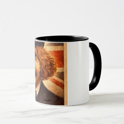 Grappige Cockapoo Cadeau Liefhebber Mok (Voorkant rechts)