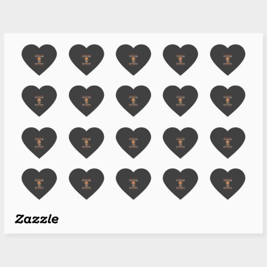 Grappige Cockapoo Coffeeliefhebber Hart Sticker (Vel)