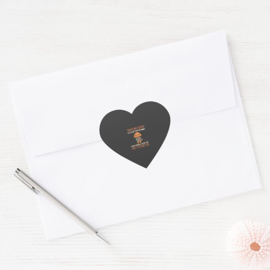 Grappige Cockapoo Coffeeliefhebber Hart Sticker (Envelop)
