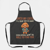 Grappige Cockapoo Coffie Liefhebber Schort (Voorkant)