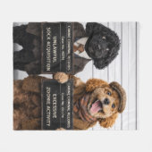 Grappige Cockapoo Dekbed | Cadeau voor Hondenbezit Fleece Deken (Voorkant (Horizontaal))