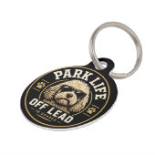 Grappige Cockapoo-halsbandlabel – Off Lead-honden- Huisdierpenning (Zijkant)