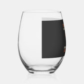 Grappige Cockapoo koffieliefhebber Wijnglas Zonder Voet (Links)