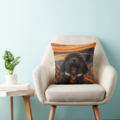 Grappige Cockapoo Kussen | De Scream Honden Kussen (Stoel)