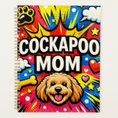 Grappige Cockapoo Moeder Planner (Voorkant)