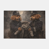 Grappige Cockapoo Politie Deurmat Hond Liefhebber  (Voorkant)