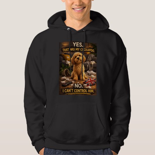 Grappige Cockapoo Trui | cockapoo cadeau Hoodie (Voorkant)