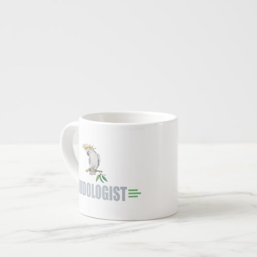Grappige Cockatiel Espresso Kop (Links)