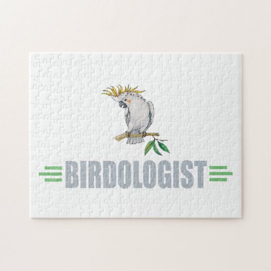 Grappige Cockatiel Legpuzzel (Horizontaal)