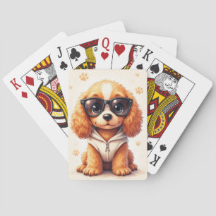 Grappige Cocker Spaniel Kawaii Hond Pokerkaarten
