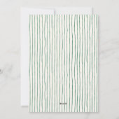 Grappige Cocktail Lint Boog Kerstvakantie Feestje Feestdagenkaart (Achterkant)