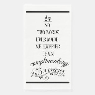 Grappige Cocktails Cocktail Gratis Drinken Servett Servet