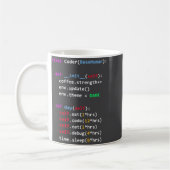 Grappige Code Python Cl Eten Code Slapen Koffiemok (Links)