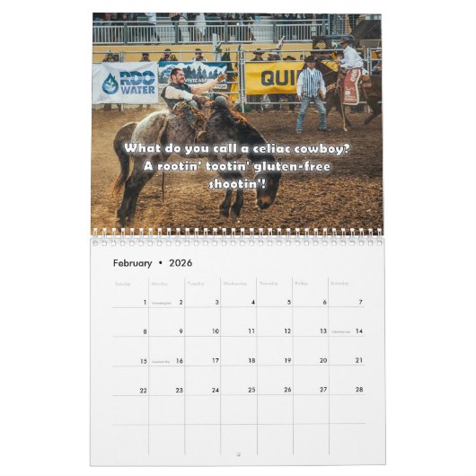 Grappige coeliakie kalender (Feb 2026)