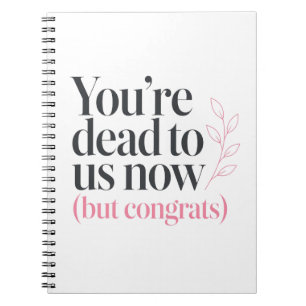 Grappige Collega Afscheid Felicitaties Citaat Notitieboek